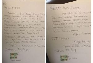 Setya Novanto Tulis Surat Tak Mau Dicopot Dari Ketum Golkar dan Ketua DPR
