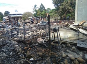 Si Jago Merah Kembali Mengamuk, Satu Petak Rumah Permanen Ludes Terbakar di Pessel 