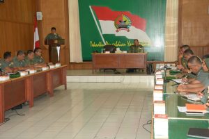 Korem 032/Wbr, Dikunjungi Post Audit Itjenad Pusat