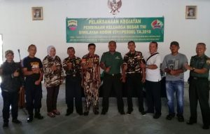 Keluarga Besar TNI Kodim 0311/Pessel, Gelar Kesadaran Bela Negara