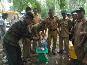 Panen Perdana Ikan Lubuk Larangan : Camat Air Pura Sampaikan Apresiasi Pada Walinagari