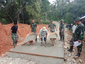 KEGIATAN TMMD/N BANGKITKAN EKONOMI   MASYARAKAT SULIT AIR