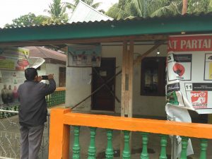 5 Kantor Pemerintahan Nagari di Kecamatan Linggo Sari Baganti Telah Diplang Warga