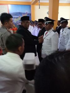 Camat Bayang Ilham R Putra S.STP, Laksanakan Sertijab 13  Wali Nagari  Terpilih