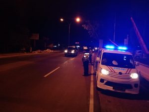 Aksi Kebut – kebutan Bubar, Satlantas Polres Pessel Gelar Patroli