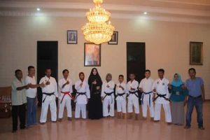 Lisda Hendrajoni, Lepas atlet Karate Gosu go Bangka Balitung