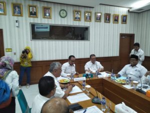 Wagub Nasrul Abit Bahas BLK dan Tenaga Kerja di Kementerian Nakert RI