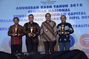 Pemprov Sumatera Barat Raih Penghargaan Anugerah KASN 2018
