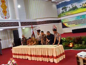 Gubernur Saksikan Penandatangan Perjanjian Kerjasama APIP dengan APH