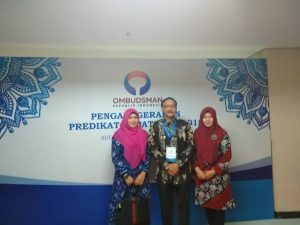 OMBUDSMAN RI APRESIASI PEMKAB PESISIR SELATAN PADA PENGANUGERAHAN PREDIKAT KEPATUHAN 2018