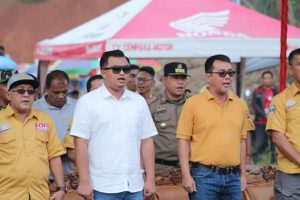 Bupati Sutan Riska Buka Event Dharmasraya Extreme Offroad Seri I