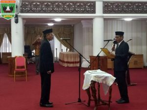 Gubernur Irwan Prayitno Lantik Kabiro Aset Setdaprov. Sumbar