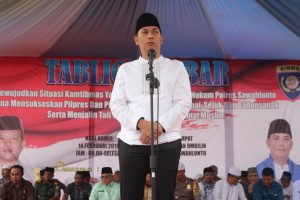 JELANG PILEG DAN PILPRES 2019, POLRES SAWAHLUNTO GELAR TABLIGH AKBAR