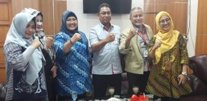 Ketua DPRD Kota Padang Elly Thrisyanti Terima Kunjungan Dirut PT Semen Padang