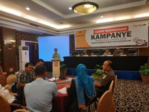 Tekhnis Kampanye Rapat Umum 2019 Dikordinasikan