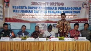 Rapat Koordinasi Kelurahan Batipuh Padang Panjang 2020