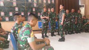 78 Taruna Tk IV/Yon Wreda, Peroleh Pembekalan dari Pangidiv-2/Kostrad