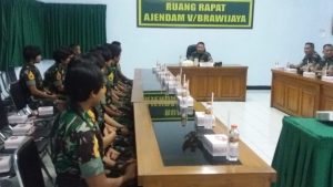 Gubernur Akademi Militer Tinjau Pelaksanaan OJT di Ajendam V/Brawijaya