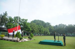 Upacara  Bendera, Danrem 082/CPYJ Sampaikan Amanat Panglima TNI