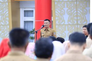 Wakil Bupati Amrizal Pimpin Apel Gabungan