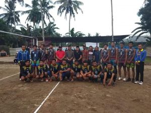 Wabup Amrizal Buka Turnamen Volly Cipta Karya Cup