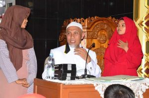 Mahyeldi Beri Tausiyah Isra Mi’raj di Masjid Jami’ Aturrahmah Ketaping