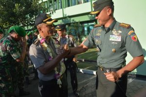 Pelepasan dan Penyambutan Kapolrestabes Surabaya, Digelar di Korem Bhaskara Jaya