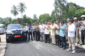 Jembatan Kayu Tanam Sudah Bisa Dilalui