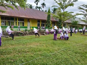 Tingkatkan Kreativitas Siswa, UPT SMPN 1 Linggo Sari Baganti Gelar Berbagai Perlombaan