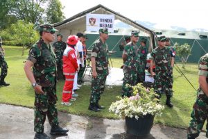 Latihan Kesiapsiagaan Operasional Koopsau I Dalam Penanggulangan Bencana Gempa Dan Tsunami Di Kota Padang 