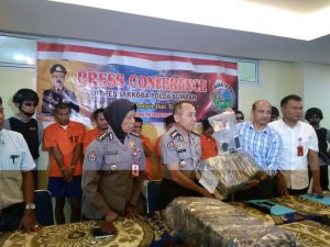 Direktorat Narkoba Sumbar Kembali Meringkus Pengedar Ganja