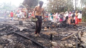 Dua Rumah di Muara Gadang Hangus Dilalap Sijago Merah