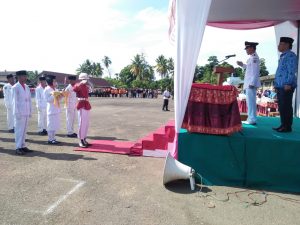 Peringatan Detik-detik Proklamasi di Kecamatan Linggo Sari Baganti