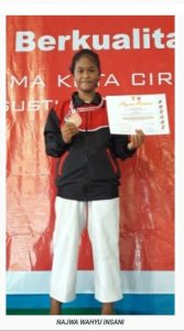 Najwa Wahyu Insani Meraih Medali Perunggu, Kejuaraan Tinggkat Nasional