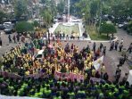 PARIPURNA PERTAMA DEWAN TERPILIH 2019- 2024 DI UJAT DEMO