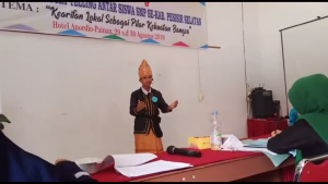 Siswa UPT SMPN 1 Linggo Sari Baganti Raih Peringkat Terbaik 1 Story Telling