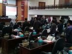 DPRD Sumbar Menerima Nota Pengantar RAPBD 2020