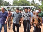 Anggota DPRD Provinsi Sumbar Meninjau Sejumlah Proyek di Payakumbuh