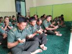 Menjelang Pergantian Tahun, Prajurit Korem 082/CPYJ Doa Bersama
