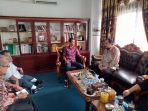 Senator Leonardy Harmaini, Kunjungi KPU dan Bawaslu Sumbar