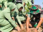 Pimpin Apel Penanaman Pohon, Dandim 0829 Bangkalan: Pohon Mahoni Banyak Manfaat