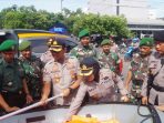 Kodim Tipe A 0830/Surabaya Utara Dukung Kesiapan Forkopimda Surabaya Hadapi Bencana