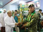 Tim Yonif Raider 514 Kostrad Raih Juara I Lomba Festival Selawat