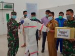 Dandim 0115/Simeulue Berikan Bantuan Alat Pelindung Diri (APD) Kepada RSUD Simeulue