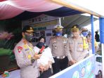 KAPOLDA ACEH TINJAU POS CHEK POINT POLRES ACEH BESAR DI SAREE.