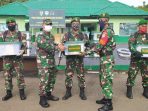 MENJELANG LEBARAN PRAJURIT KODIM 0115/SIMEULUE TERIMA BINGKISAN KEPALA STAF ANGKATAN DARAT