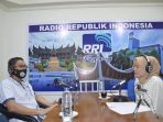 Jadi Bintang Tamu Konten Podcast RRI Padang, Wawako Hendri Septa Ceritakan Perjalanan Karirnya