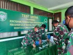 Cegah Narkoba, Prajurit Kodim 0115/Simeulue di Tes Urine Dadakan