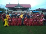Wabup Tanah Datar Saksikan Pertandingan Sepakbola di Padang Gantiang