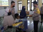KAPOLDA ACEH SERAHKAN 2 UNIT RUMAH BANTUAN UNTUK WARGA ACEH TAMIANG